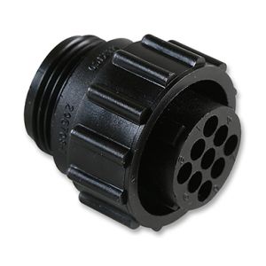 9 Pin Circular Plastic Connector Plug  