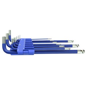 KC 9 Piece Extra Long Ball Point Hex Key Set  