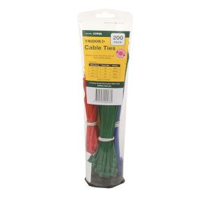 Tridon Coloured Cable Tie Assortment (Pack Of 100 ) (May - July 2022 Promo) 