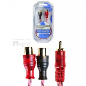 Aerpro Bassix 1m To 2F Rca Splitter Cable  