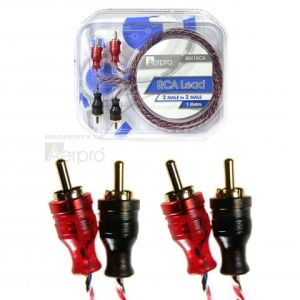 Aerpro Bassix 2m To 2m 1 Metre Rca Lead  