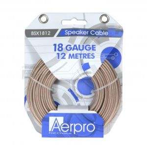 Aerpro Bassix 1 8GA Speaker Cable (12m Roll)  