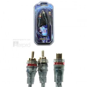 Aerpro Maxcor 1F To 2m Rca Splitter Lead  