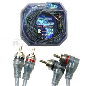 Aerpro Maxcor 2m To 2 Right Angle Male 5.5 Metre Rca Lead 
