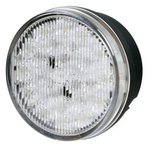 Hella 24V 83mm Round Safety Daylights LED Front Park/Indicator/Daytime Running Light 