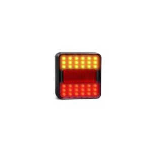 LED 12V Fully Submersible Combination Trailer Light (100 X 100 X 20mm) 