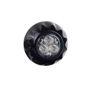 Narva 12-24V High Powered White LED Warning Light With Multiple Flash Patterns (47mm X 17mm Round) 