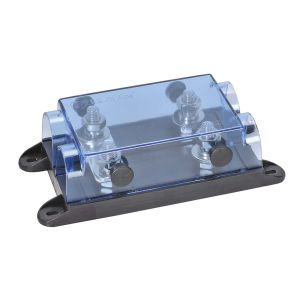 Narva Twin In-Line ANL Fuse Holder With Transparent Cover 