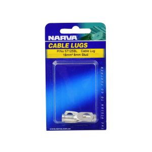 Narva Cable Lug (16mm² Cable 8mm Stud) (Blister Pack Of 2) 