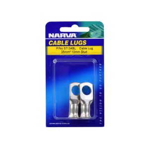 Narva Cable Lug(35mm² Cable 10mm Stud) (Blister Pack Of 2) 