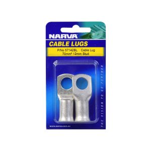 Narva Cable Lug (70mm² Cable 12mm Stud) (Blister Pack Of 2) 