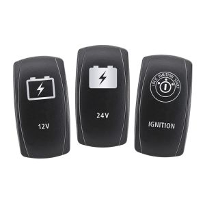 Narva Reverse Camera, Radio & Power Rocker Switch Actuator Panel Set 