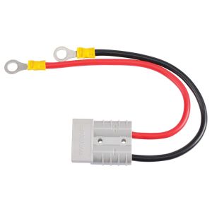 Narva 50 Amp Anderson Plug With 200mm Cable & 8mm Eye Crimp Terminals (Blister Pack Of 1) 