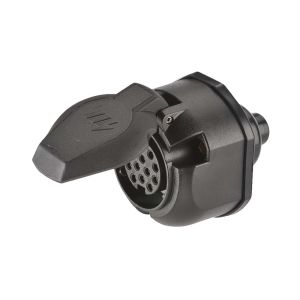 Narva 13 Pin 12V Euro Round Plastic Trailer Socket  