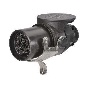 Narva 15 Pin 24V Heavy Duty Euro Round Plastic Trailer Plug 