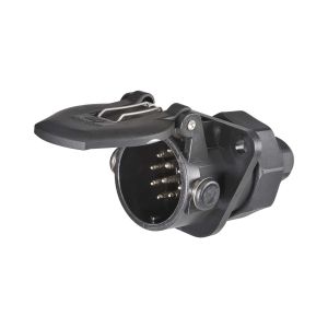 Narva 15 Pin 24V Heavy Duty Euro Round Plastic Trailer Socket 