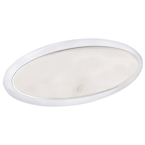 Narva Saturn Ultra Slim Oval 12V LED Interior Light With On/Off Touch Sensitive Switch (280 X 110 X 15mm)