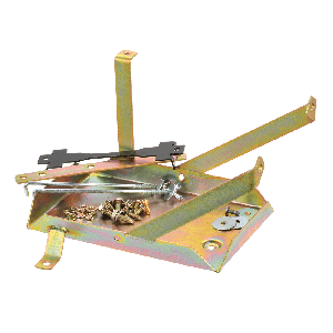 Projecta Heavy Duty Dual Battery Tray To Suit 100 Series Toyota Landcruiser With 1Hdfte 6 Cylinder 4.2 Tdi Engine