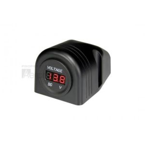 Aerpro Black Surface Mount Dc Volt Gauge  