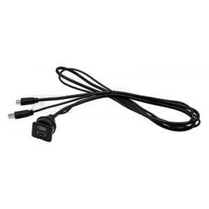 Aerpro Hdmi USB Panel Mount Extension Cable  