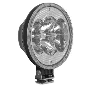 LED 10-30V 60W (2749 Lumen) 9" Driving/Spot Beam Driving Light With Outer Marker Light Ring 