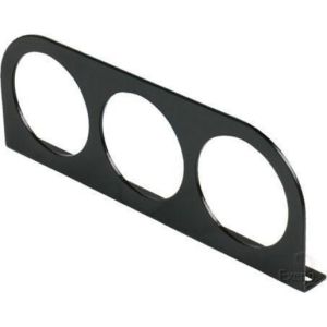 VDO Black Triple Gauge Mounting Panel To Suit 52mm Gauges 