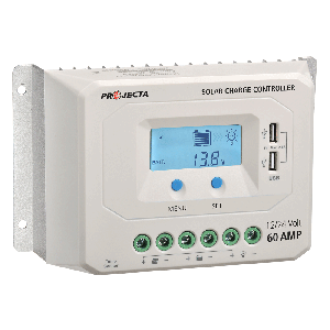 Projecta 12-24V 60 Amp 4 Stage Automatic Solar Controller 