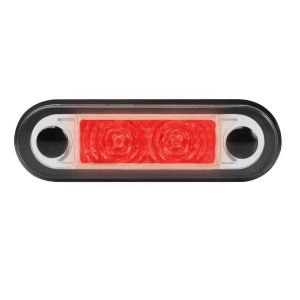 Hella 8-28V Red LED Rear End Outline Marker Light (Pack Of 4)