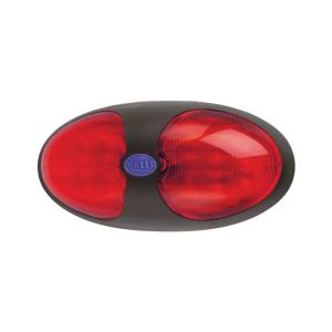 Hella Duraled 9-33V Red Rear End Outline Marker Light (140 X 65 X 32mm)
