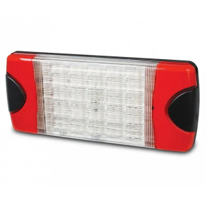 Hella 12-24V Duraled Combination Tailight With Clear Lens (Pack Of 12) 