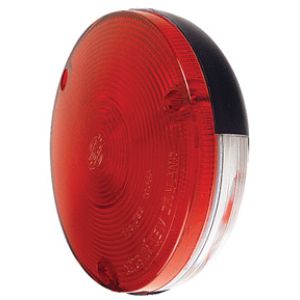 Hella Combination Tailight With Number Plate Light (112 X 45mm Round)