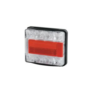 Hella 12-24V LED Combination Tailight With Number Plate Light And 6m Cable