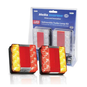 Hella 12-24V LED Combination Light Trailer Kit With 9m Cable 
