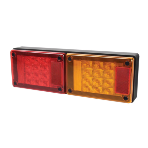 Hella 12-24V Jumbo-S LED Twin Combination Tailight (400 X 133 X 59mm) 