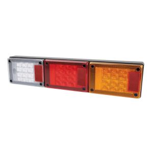 Hella 12-24V Jumbo-S LED Combination Tailight With Reverse Light (597 X 133 X 59mm) 