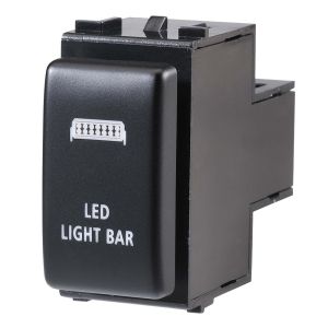 Narva 12V Blue LED Light Bar Nissan Oe Style Push Button Switch (Blister Pack Of 1) 