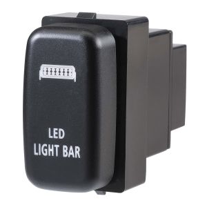 Narva 12V Blue LED Light Bar Mitsubishi Oe Style Push Button Switch (Blister Pack Of 1) 
