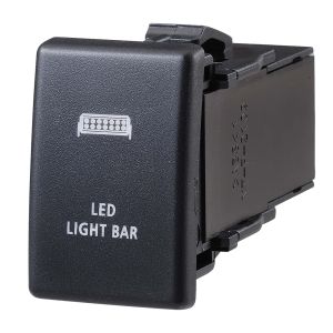 Narva 12V Blue LED Light Bar Holden/Isuzu Oe Style Push Button Switch (Blister Pack Of 1) 