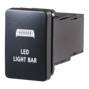 Narva 12V Blue LED Light Bar Toyota Oe Style Push Button Switch (Blister Pack Of 1) 
