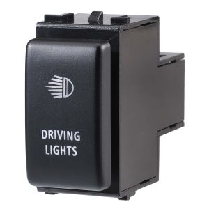 Narva 12V Blue LED Driving Light Nissan Oe Style Push Button Switch (Blister Pack Of 1) 