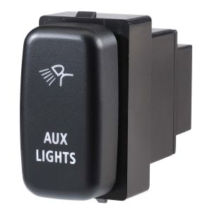 Narva 12V Blue LED Aux Lights Mitsubishi Oe Style Push Button Switch (Blister Pack Of 1) 