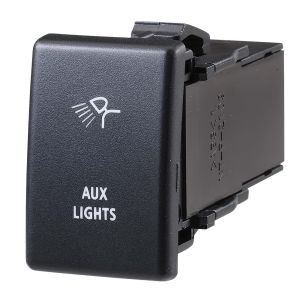 Narva 12V Blue LED Aux Lights Holden/Isuzu Oe Style Push Button Switch (Blister Pack Of 1) 