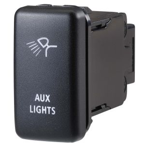 Narva 12V Blue LED Aux Lights Toyota Oe Style Push Button Switch (Blister Pack Of 1) 