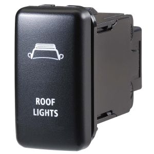 Narva 12V Blue LED Roof Lights Toyota Oe Style Push Button Switch (Blister Pack Of 1) 