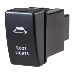 Narva 12V Blue LED Roof Lights Holden/Isuzu Oe Style Push Button Switch (Blister Pack Of 1) 