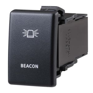 Narva 12V Blue LED Beacon Holden/Isuzu Oe Style Push Button Switch (Blister Pack Of 1) 