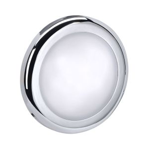 Narva 12V Warm White Interior Light With Chrome Bezel (70mm X 7.5mm Round) 