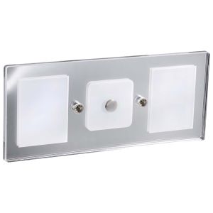 Narva 10-30V LED Ceiling Light With Touch On/Dim/Off Switch & Blue Night Light 