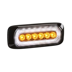 Narva Halo 12-24V Amber/White Warning/Front End Outline Marker Light (132 X 50 X 19mm) 