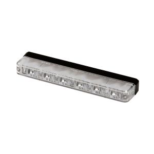 Narva 12-24V Blue LED Warning Light With 23 Flash Patterns (129 X 27 X 16mm) 